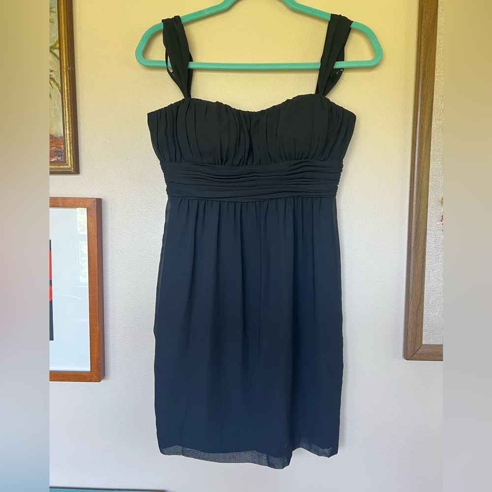 BCBG Generation Black Mini Cocktail Dress